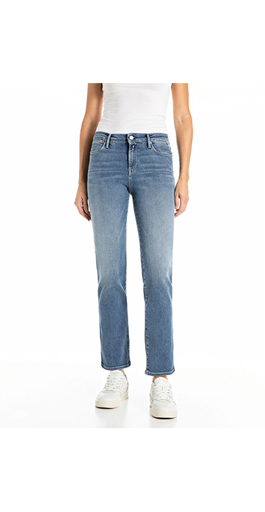 ストレートZOLIEブルーパワーストレッチデニム